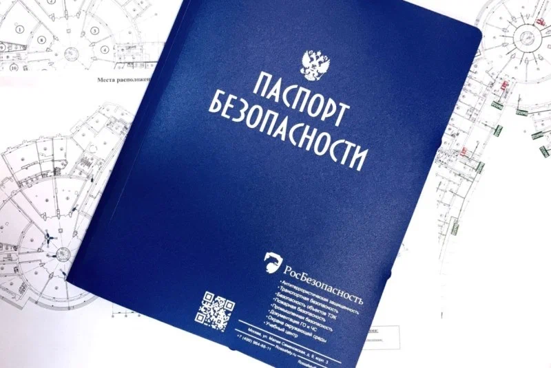 Образец разработанного паспорта безопасности